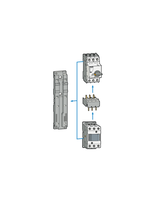 Altech DA-16HA Direct Adapters and mounting Units for Manual Motor Starters
