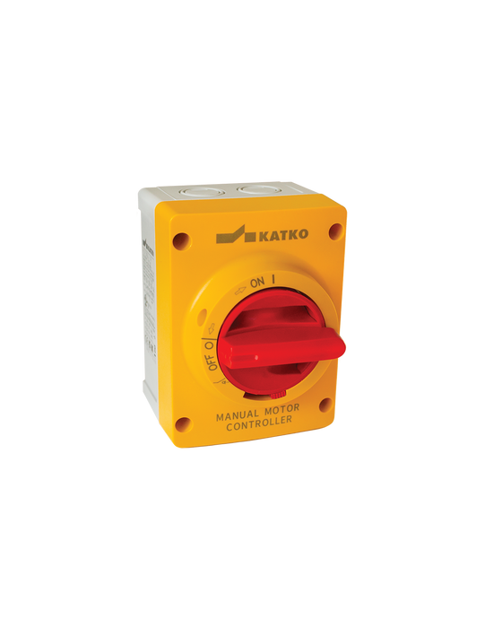 Altech KEM425UL Y/R 25A - Non-Fused Polycarbonate Enclosed Motor Disconnect Switch