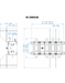 Altech KU 3200UL98 200 A UL 98 Disconnect Switches, 3 Pole
