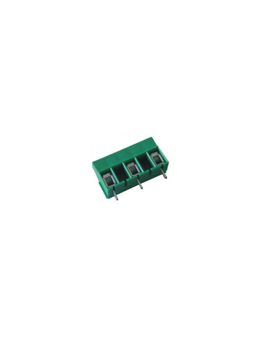Altech MVEB-155 PCB Terminal Block, 10.00mm, 5 Pole, Front Wire, Green