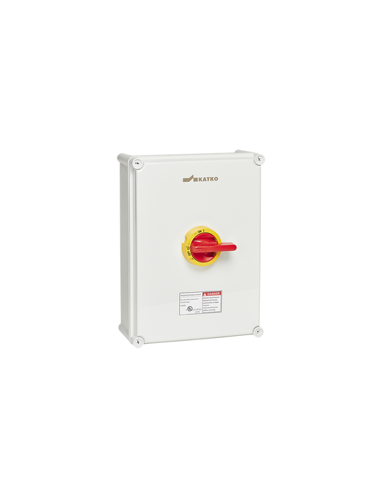 Altech KEM3100UL98 Y/R UL98 Motor Disconnect Switch - Polycarbonate Enclosure