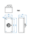 Altech KET460UL98 Y/R UL98 Motor Disconnect Switch - Sheet Metal Enclosure