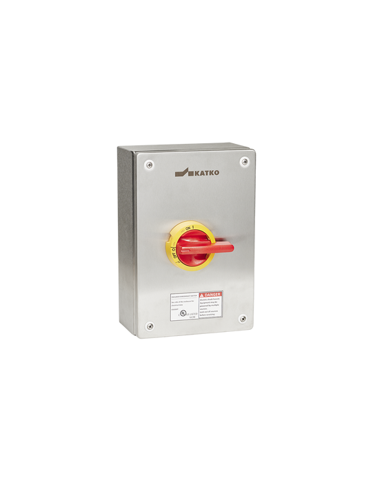 Altech KER460UL98 Y/R UL98 Motor Disconnect Switch - Stainless Steel Enclosure