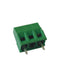 Altech MVS151-10-V PCB Terminal Block, 10.00mm, 1 Pole, Front Wire, Green