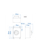 Altech KER316UL Y/R 16A - Non-Fused Stainless Steel Enclosed Motor Disconnect Switch