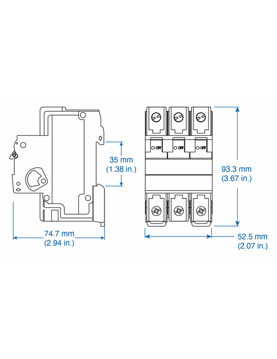 Altech 3E20UM DLS8 - UL508 Listed Manual Motor Controllers “Suitable as Motor Disconnect”