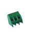 Altech MVS151-10-IT PCB Terminal Block, 10.00mm, 1 Pole, 35°, Green