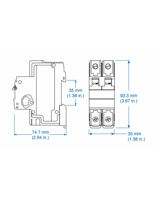 Altech 2Z15UM DLS8 - UL508 Listed Manual Motor Controllers “Suitable as Motor Disconnect”