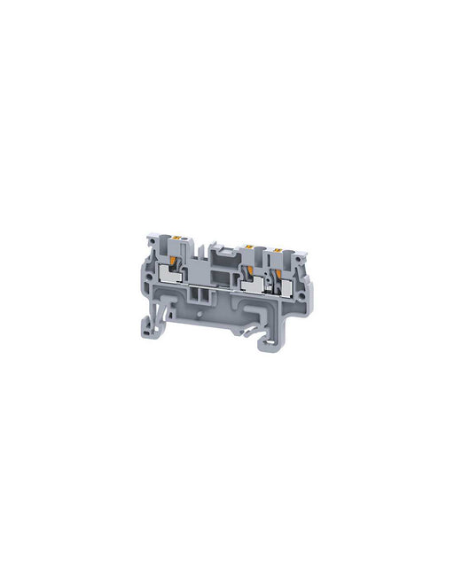 Altech CP1.5/3/DB Brown - Feed-Through, 3 Connection Terminal Block