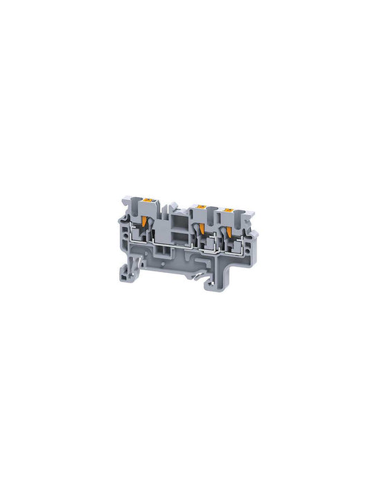 Altech CP2.5/3/W White - Feed-Through, 3 Connection Terminal Block