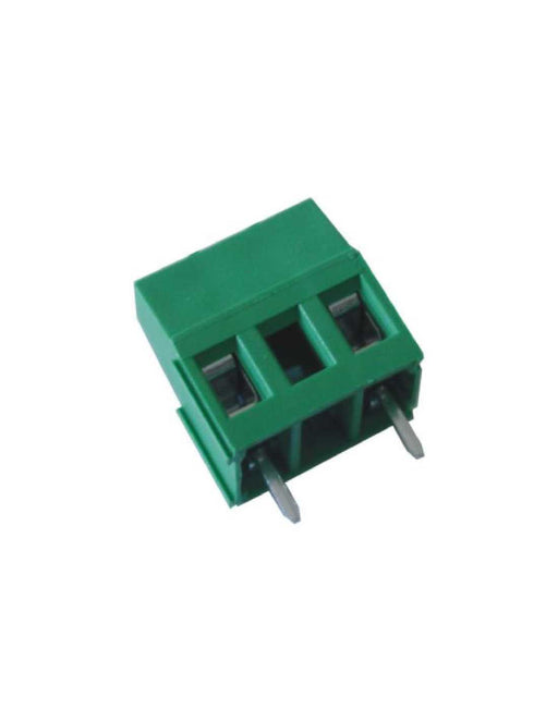 Altech MVB-257 PCB Terminal Block, 10.16mm, 7 Pole, Front Wire, Green