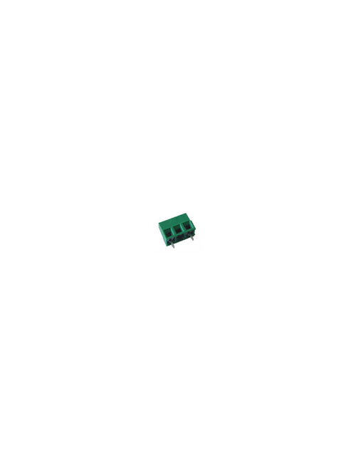 Altech MV151-10,16-V-L PCB Terminal Block, 10.16mm, 1 Pole, Front Wire, Green