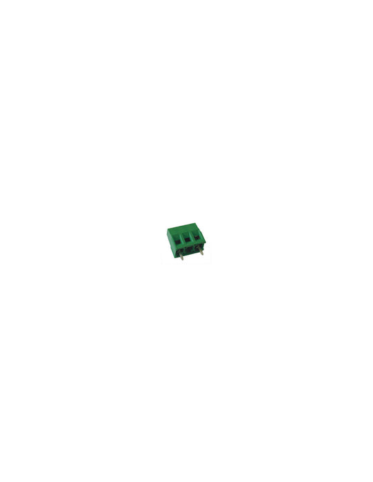 Altech MVS154-10,16-V-L PCB Terminal Block, 10.16mm, 4 Pole, Front Wire, Green