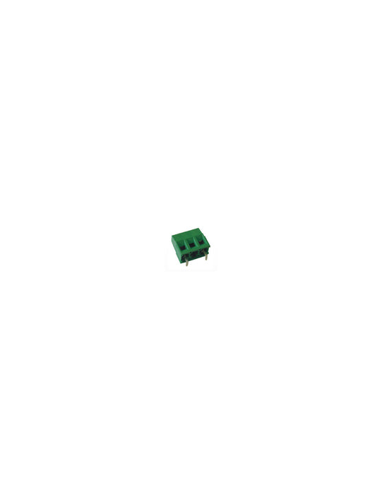 Altech MVS155-10,16-H-L PCB Terminal Block, 10.16mm, 5 Pole, Top Wire, Green