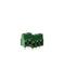 Altech MVE155-5-V-L PCB Terminal Block, 5.00mm, 5 Pole, Front Wire, Green