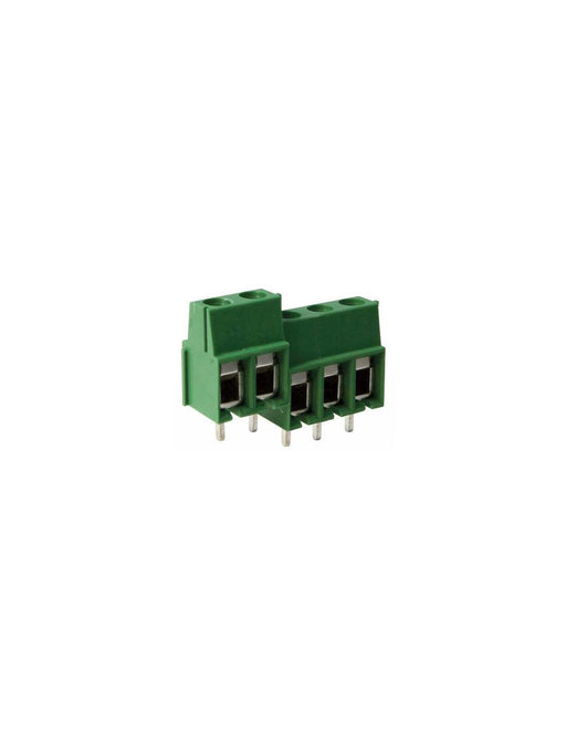 Altech MVE158-5-V-L PCB Terminal Block, 5.00mm, 8 Pole, Front Wire, Green