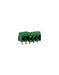 Altech MBE155-5-V-L PCB Terminal Block, 5.00mm, 5 Pole, Front Wire, Green