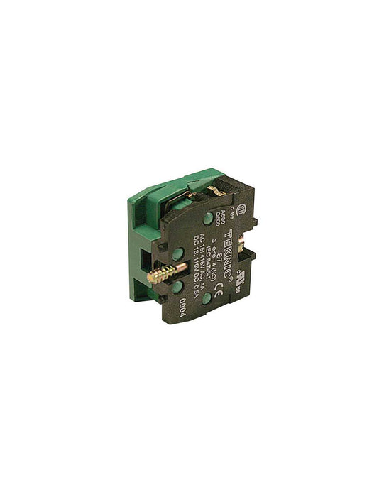 Altech S7 22mm Push Button Switch Contacts - Base Mount Normally Open Gold Plated