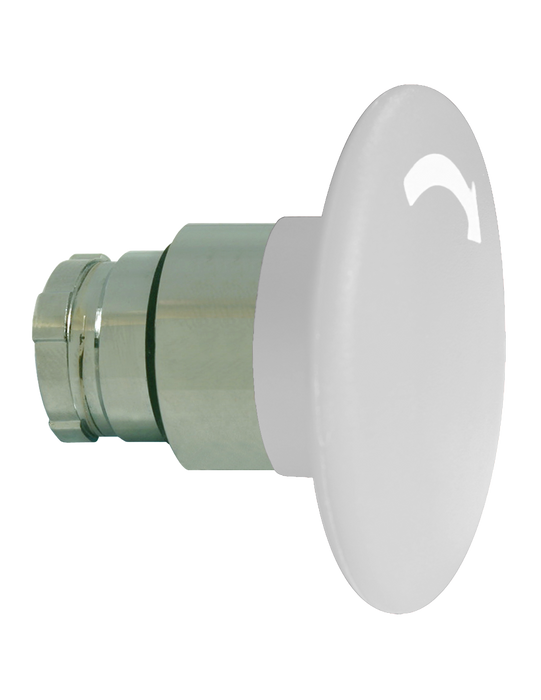Altech 2AMLJ1 Mushroom Push-Turn Large - Non-Illuminated Metal Operator