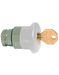 Altech 2AMLKB1 Mushroom with Key Release - Non-Illuminated Metal Operator