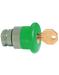 Altech 2AMLKB3 Mushroom with Key Release - Non-Illuminated Metal Operator