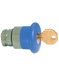 Altech 2AMLKB6 Mushroom with Key Release - Non-Illuminated Metal Operator