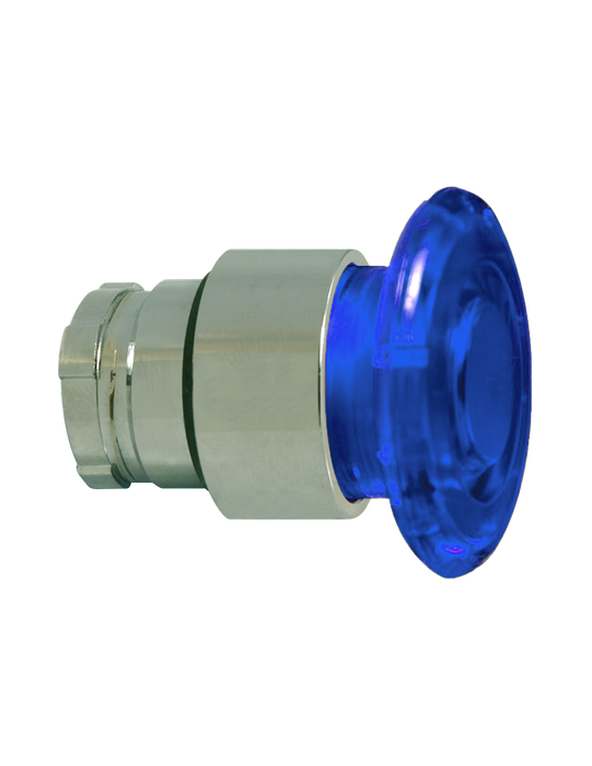 Altech 2ALM6LB-230 Mushroom Illuminated Momentary - Illuminated Mushroom Metal Operator