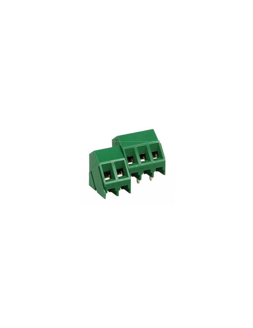 Altech MVS-159 (35) PCB Terminal Block, 5.00mm, 9 Pole, 35°, Green