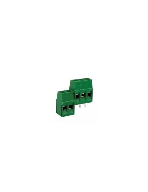 Altech MVE258-5-V-L PCB Terminal Block, 5.00mm, 8 Pole, Front Wire, Green