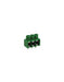 Altech MVE269-5-V PCB Terminal Block, 5.00mm, 9 Pole, Front Wire, Green