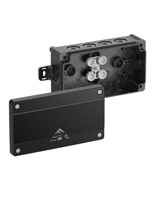 Altech 802-003-01 Abox 025/2AB - , Polypropylene Black Empty Enclosure