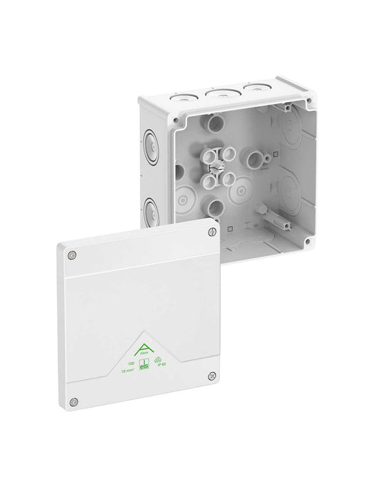 Altech 810-100-01 Abox 100 - , Polypropylene White Empty Enclosure