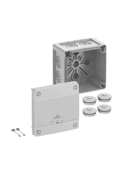 Altech 404-400-01 Abox Pro 040 - , Polycarbonate Gray Empty Enclosure