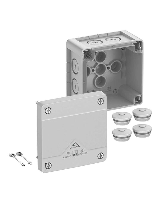 Altech 402-400-01 Abox Pro 025 - , Polycarbonate Gray Empty Enclosure
