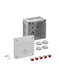 Altech 404-420-01 Abox Pro 040 - , Polycarbonate Gray Enclosure, 5x5 Pole Push-in Terminals