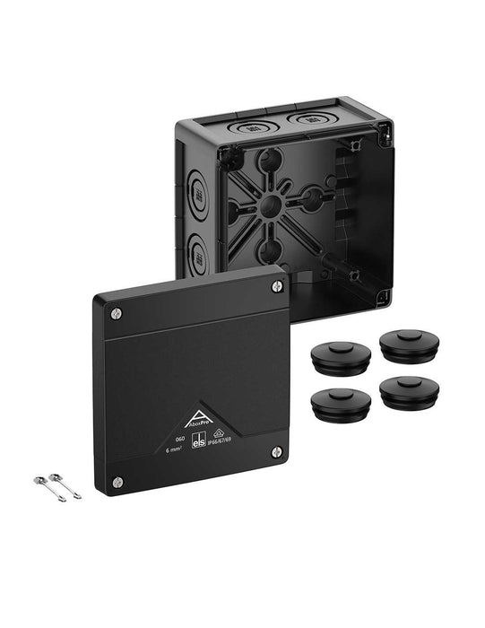 Altech 406-000-01 Abox Pro 060 - , Polycarbonate Black Empty Enclosure