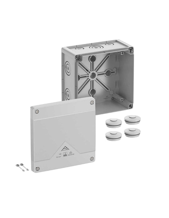 Altech 410-400-01 Abox Pro 100 - , Polycarbonate Gray Empty Enclosure