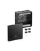 Altech 435-020-01 Abox Pro 350 - , Polycarbonate Black Enclosure, 5x5 Pole High-set Terminal
