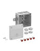 Altech 404-421-01 Abox Pro 040AB - ,Polycarbonate Gray Enclosure, 5x5 Pole Push-in Terminals