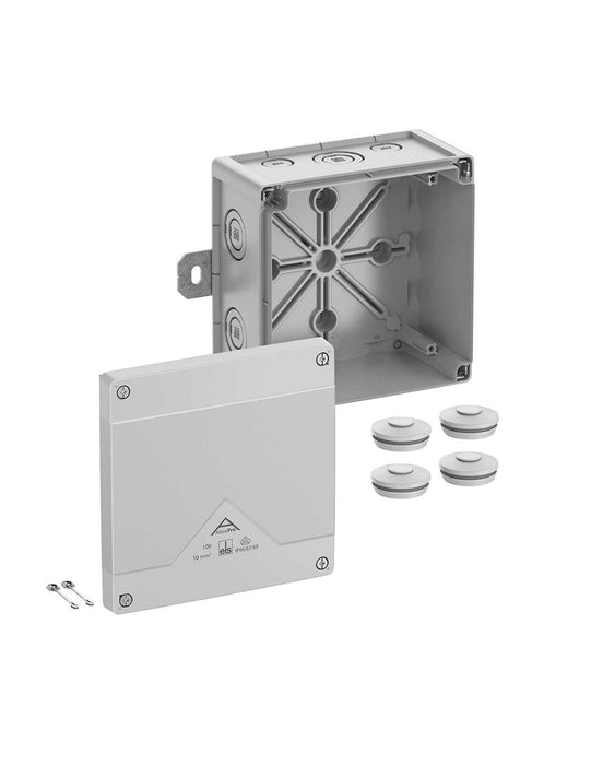 Altech 410-401-01 Abox Pro 100AB - , Polycarbonate Gray Empty Enclosure