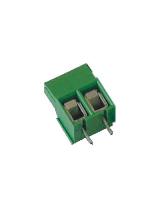 Altech MVES1519-5,08-V PCB Terminal Block, 5.08mm, 19 Pole, Front Wire, Green