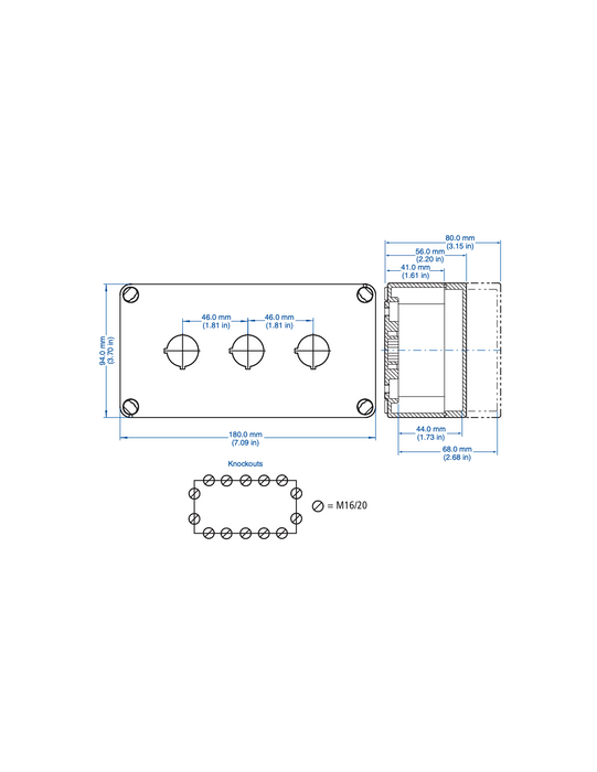 Altech 153-903 Polycarbonate Enclosures