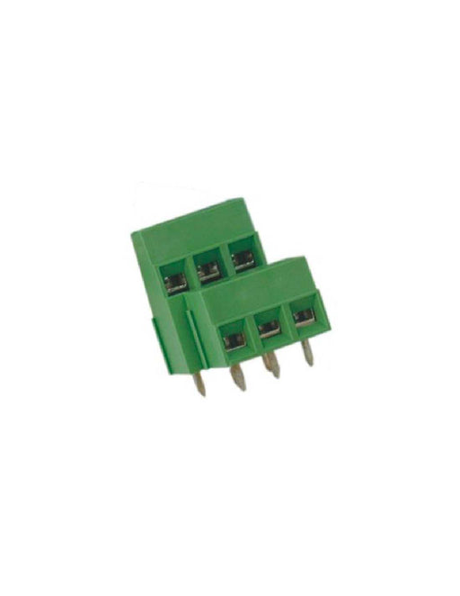 Altech MVD-1523 PCB Terminal Block, 5.08mm, 46 Pole, Double Level, Green