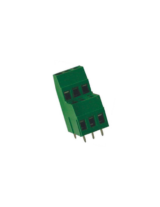 Altech MVDK-2516 PCB Terminal Block, 5.08mm, 32 Pole, Double Level, Green