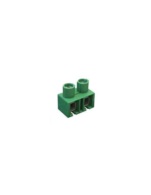 Altech MVE2610-7,5-V-L PCB Terminal Block, 7.50mm, 10 Pole, Front Wire, Green