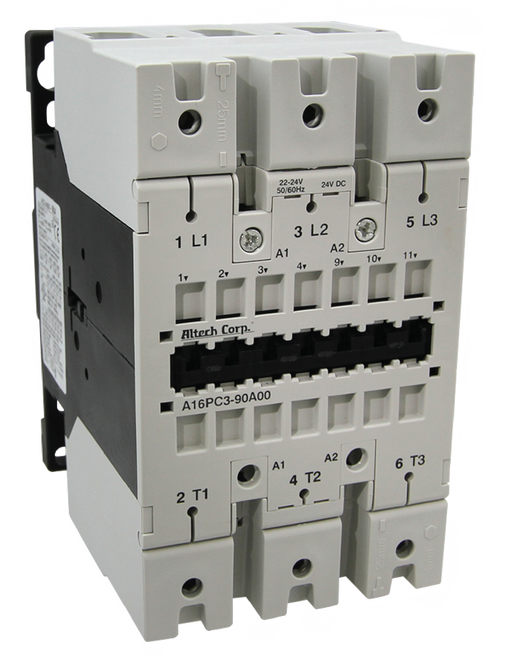 Altech A16PC3-115A00-24V PC Series Contactors - 115A Frame (1 Phase, 3 Phase)