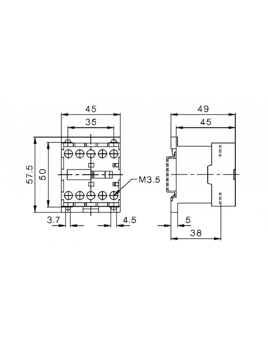 Altech A16PC1-12D10-DC24V PC Series Contactors - MINI Frame (1 Phase, 3 Phase)