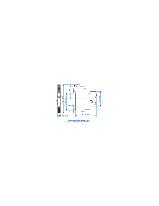 Altech H21UM Auxiliary Contact, Alarm Switch
