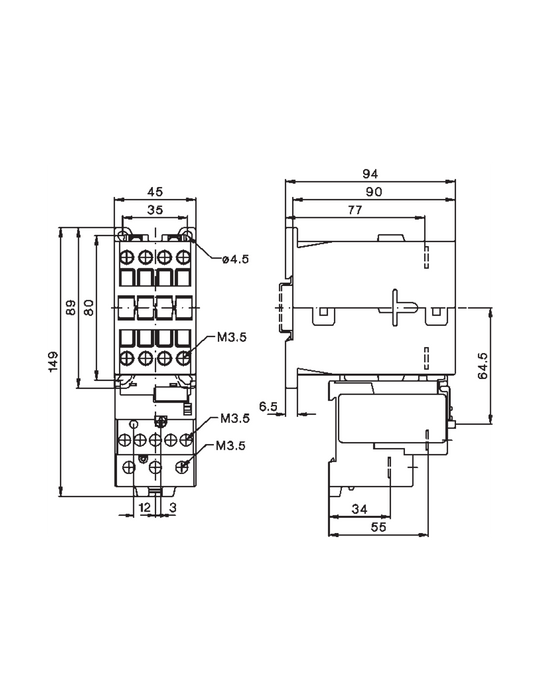 Altech APOL3/74 52 Overload Relay - Manual