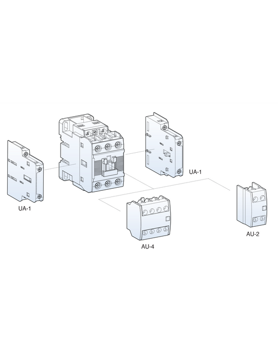 Altech UA-2-02 MC Overload Relay - Auxiliary Contacts